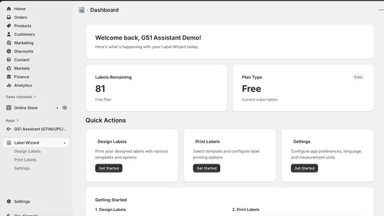 Label Wizard screenshot