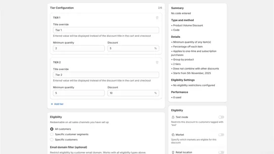 Discount Composer screenshot