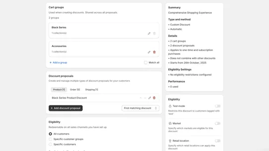 Discount Composer screenshot