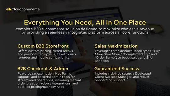 CloudCommerce: Wholesale + B2B screenshot