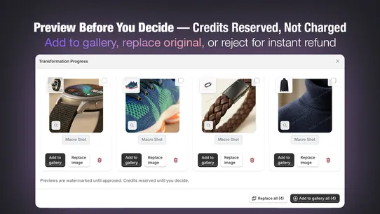 Phora AI Product Images screenshot