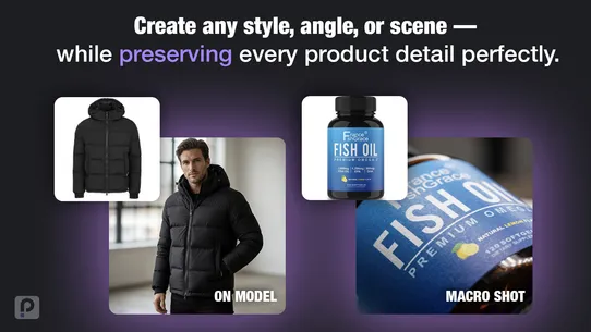 Phora AI Product Image Editor screenshot