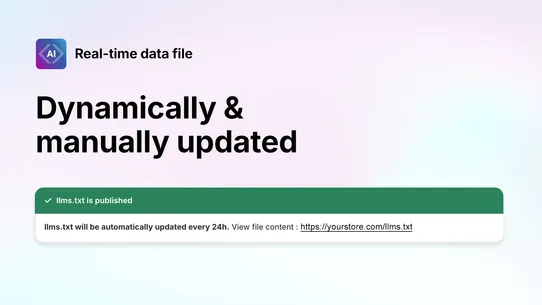 AI Visibility &amp; LLMs for GEO screenshot