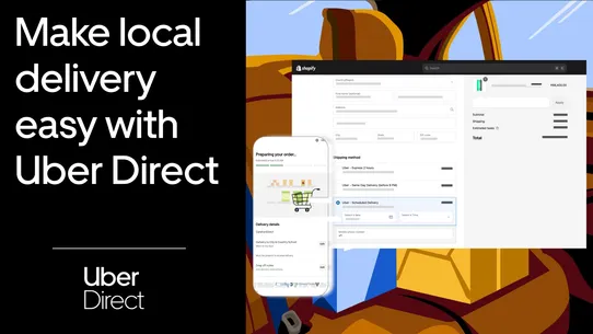 Uber Direct screenshot