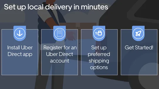 Uber Direct screenshot