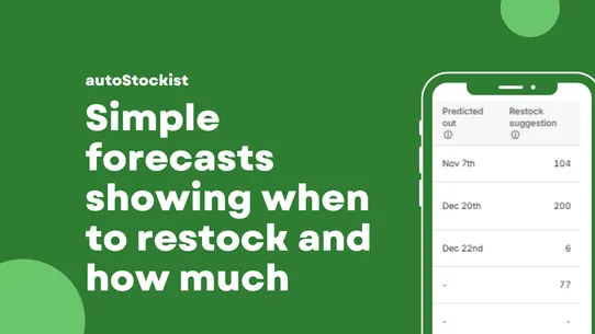 autoStockist | Stock Alerts screenshot