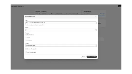 Discountify Automation screenshot