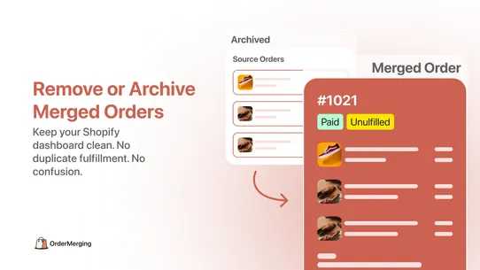 Order Merging screenshot