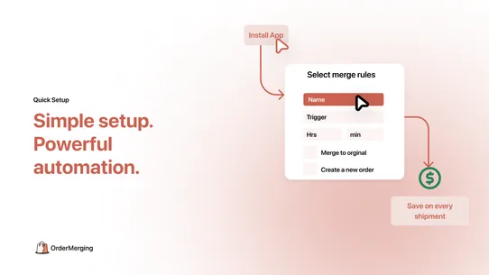 Order Merging screenshot