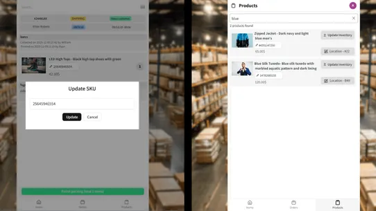 Smart Warehouse Manager screenshot