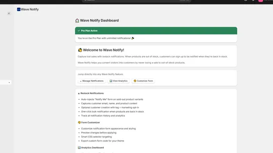 Wave Notify screenshot