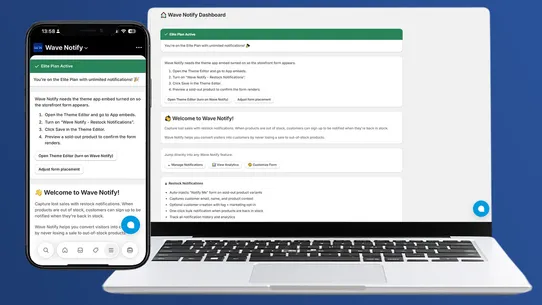 Wave Notify screenshot