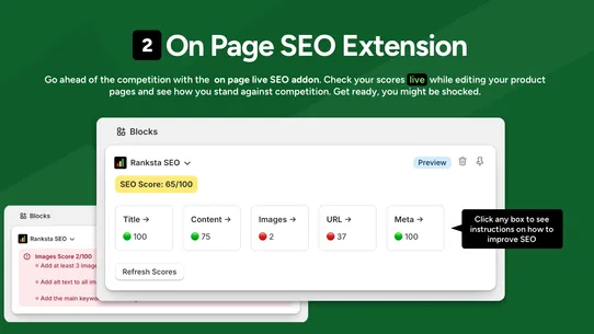 Ranksta SEO screenshot
