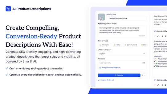 Ai Descriptions screenshot
