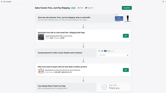 Free Plus Shipping Funnels screenshot