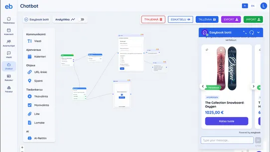 Easybook ‑ Live Chat &amp; AI Chat screenshot
