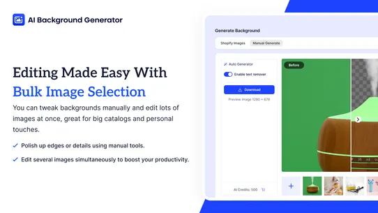 AI Background Generator screenshot