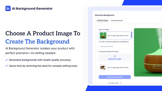 AI Background Generator screenshot