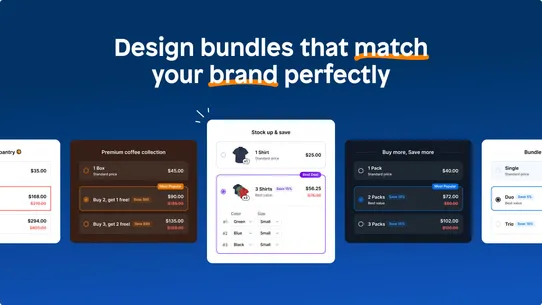 Magic Bundles Quantity Breaks screenshot
