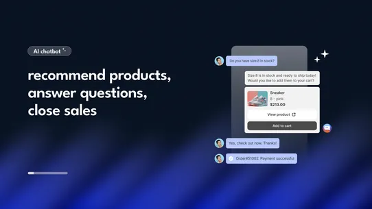 Chatty AI Chatbot &amp; Live Chat screenshot