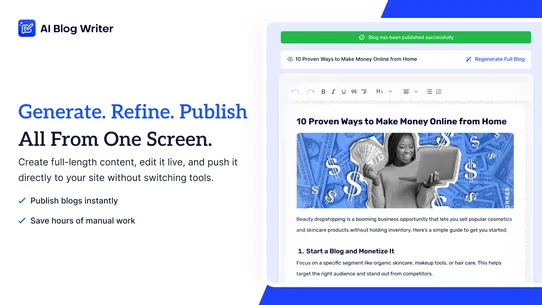 AI Blogs Writer screenshot