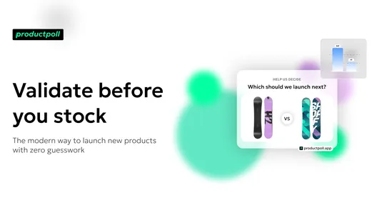 productpoll screenshot