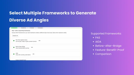 Ad Script Generator: ScriptLab screenshot