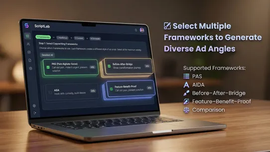 Ad Script Generator: ScriptLab screenshot