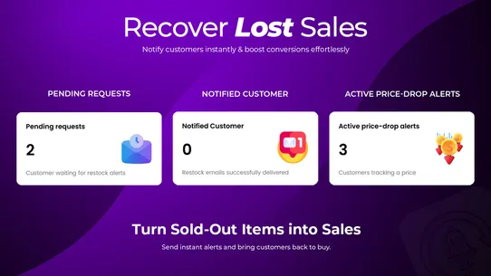 Shopstack Stock Alert App screenshot