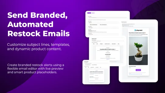 Shopstack Stock Alert App screenshot