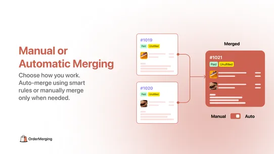 Order Merging ‑ Combine Orders screenshot