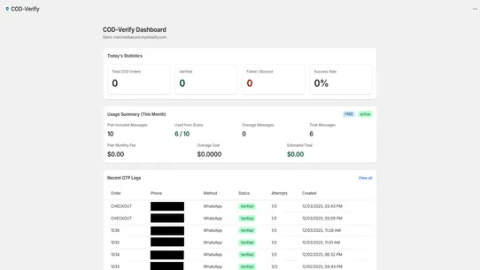 COD‑Verify screenshot