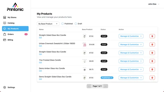 Printonic: Print on Demand screenshot