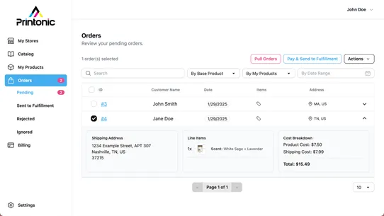 Printonic: Print on Demand screenshot