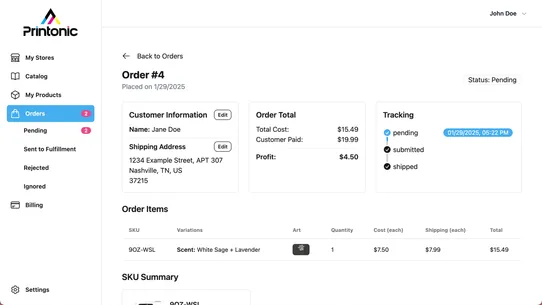 Printonic: Print on Demand screenshot