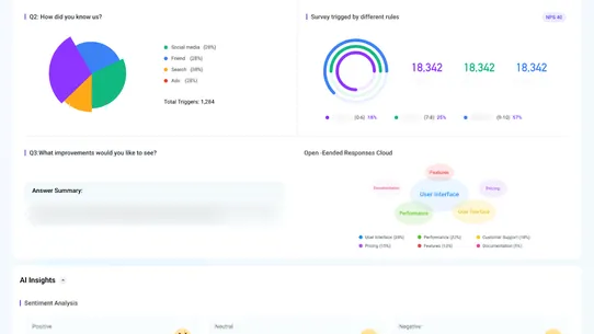 Insightto: Real‑time AI survey screenshot