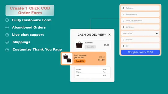 COD FormPay ‑ Order Form COD screenshot