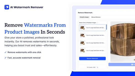 AI Watermark Remover screenshot