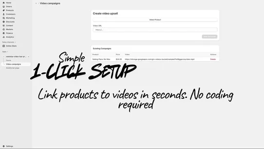 ReelWise: Video Upsell &amp; Bar screenshot