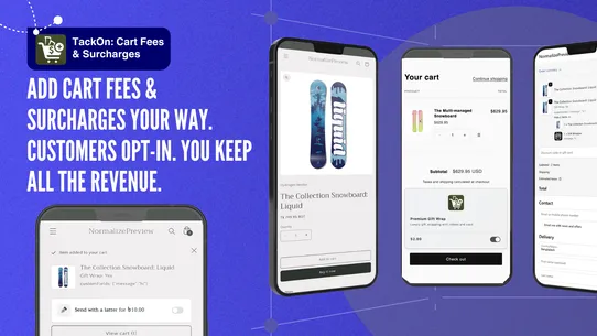 TackOn: Cart Fees &amp; Surcharges screenshot