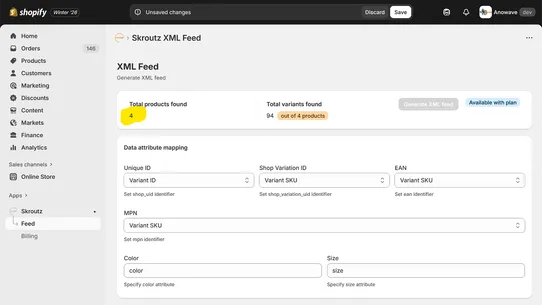 Skroutz Orders API screenshot