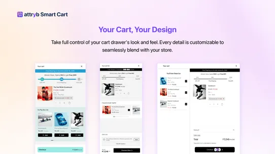 Attryb Smart Cart:Upsell &amp; AOV screenshot
