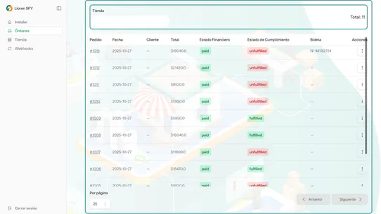 Lioren Enterprises screenshot