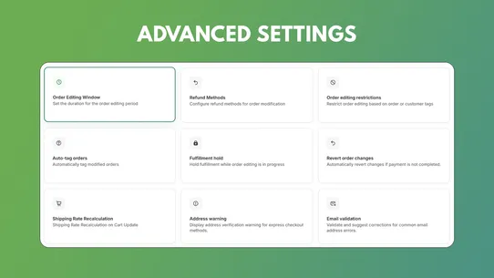 Amendify ‑ Order Edit &amp; Upsell screenshot