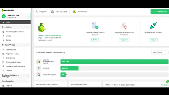 Wasabil Connector screenshot