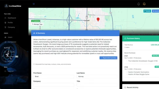 LeadMachineFYI screenshot