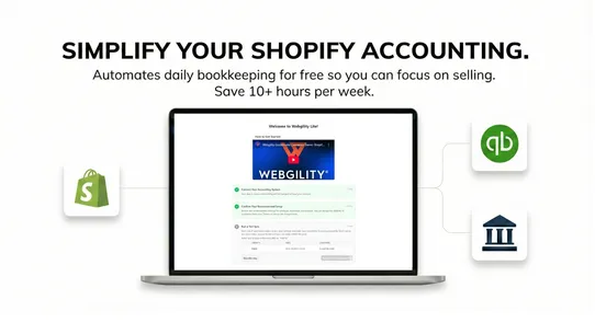 Webgility Lite:QuickBooks sync screenshot