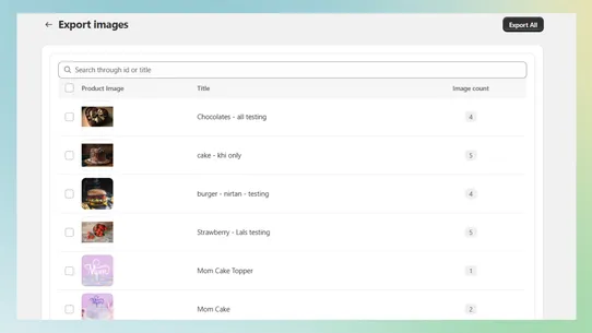 Product Media Exporter screenshot