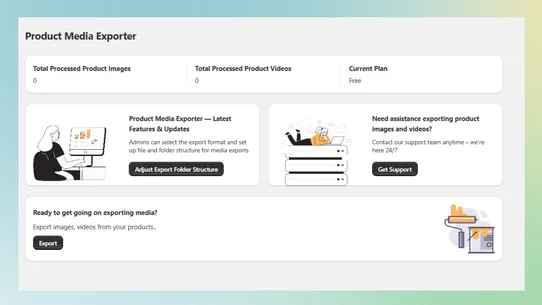 Product Media Exporter screenshot