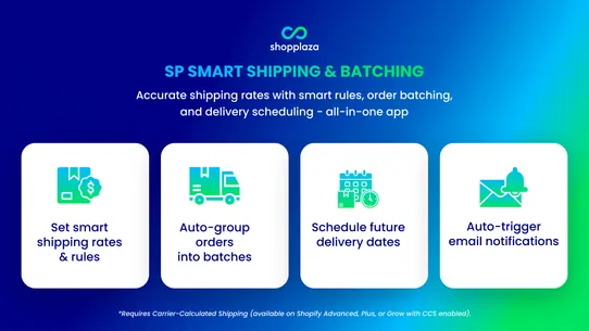 SP Smart Shipping &amp; Batching screenshot